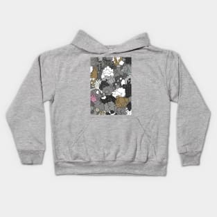 Dust bunny heap Kids Hoodie